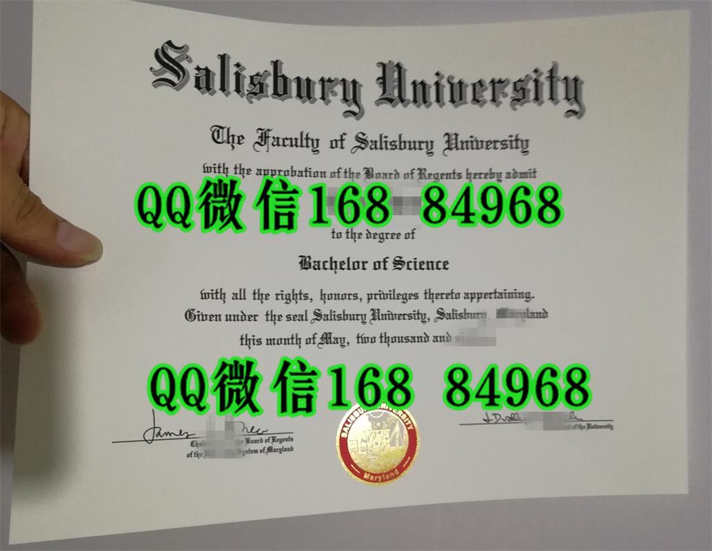 美国索尔兹伯里大学毕业证，Salisbury University diploma