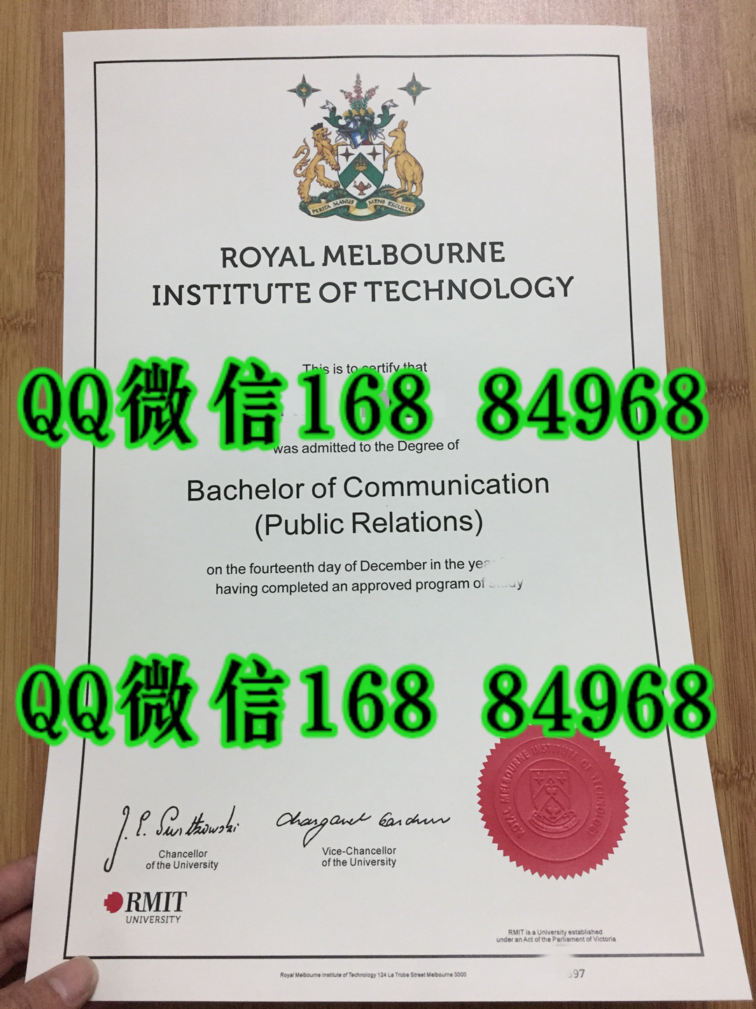 皇家墨尔本理工大学文凭，澳洲RMIT毕业证简介，RMIT University diploma certificate