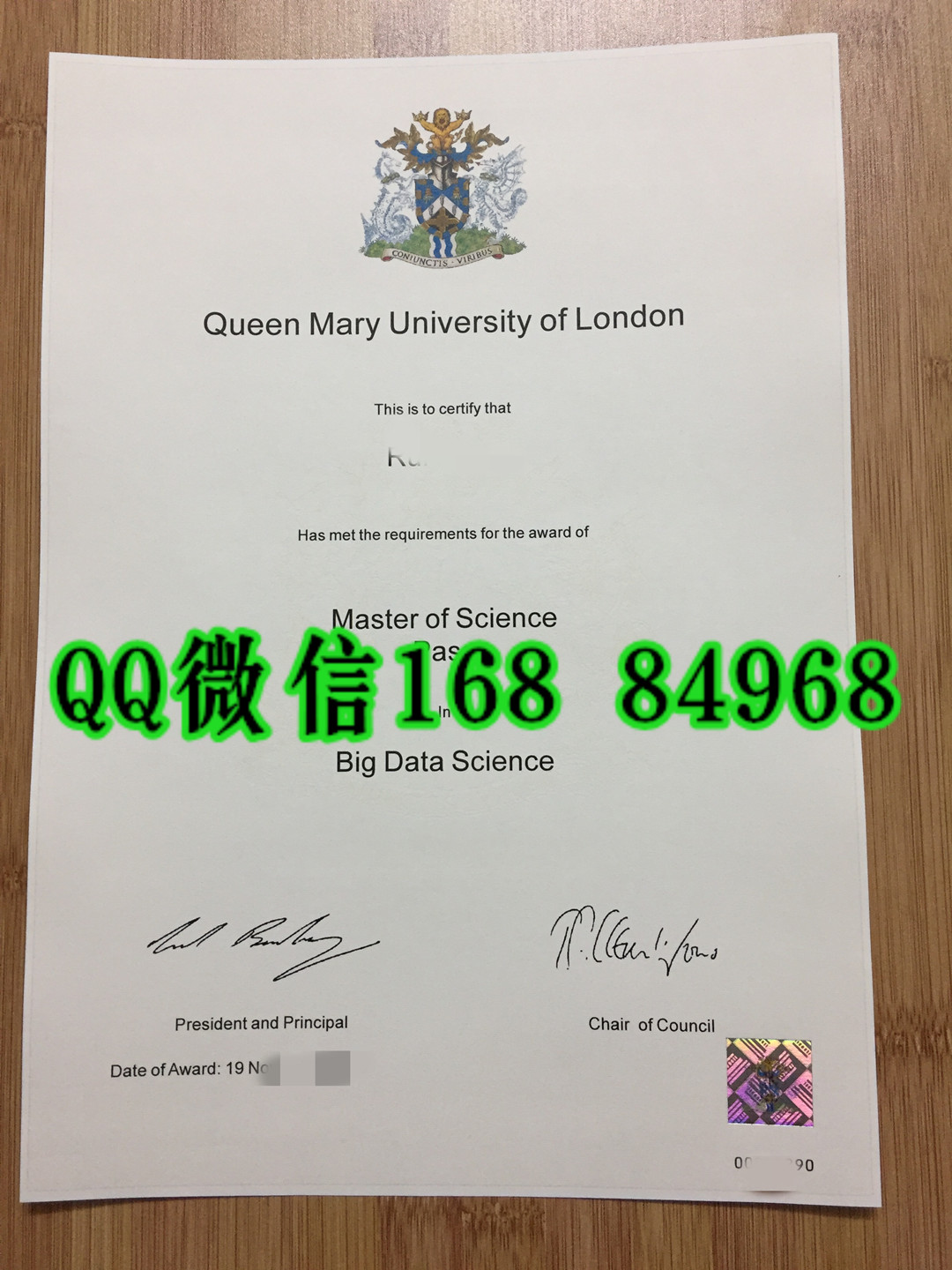 queen mary university of london diploma degree，伦敦玛丽女王大学学位毕业证实拍图片