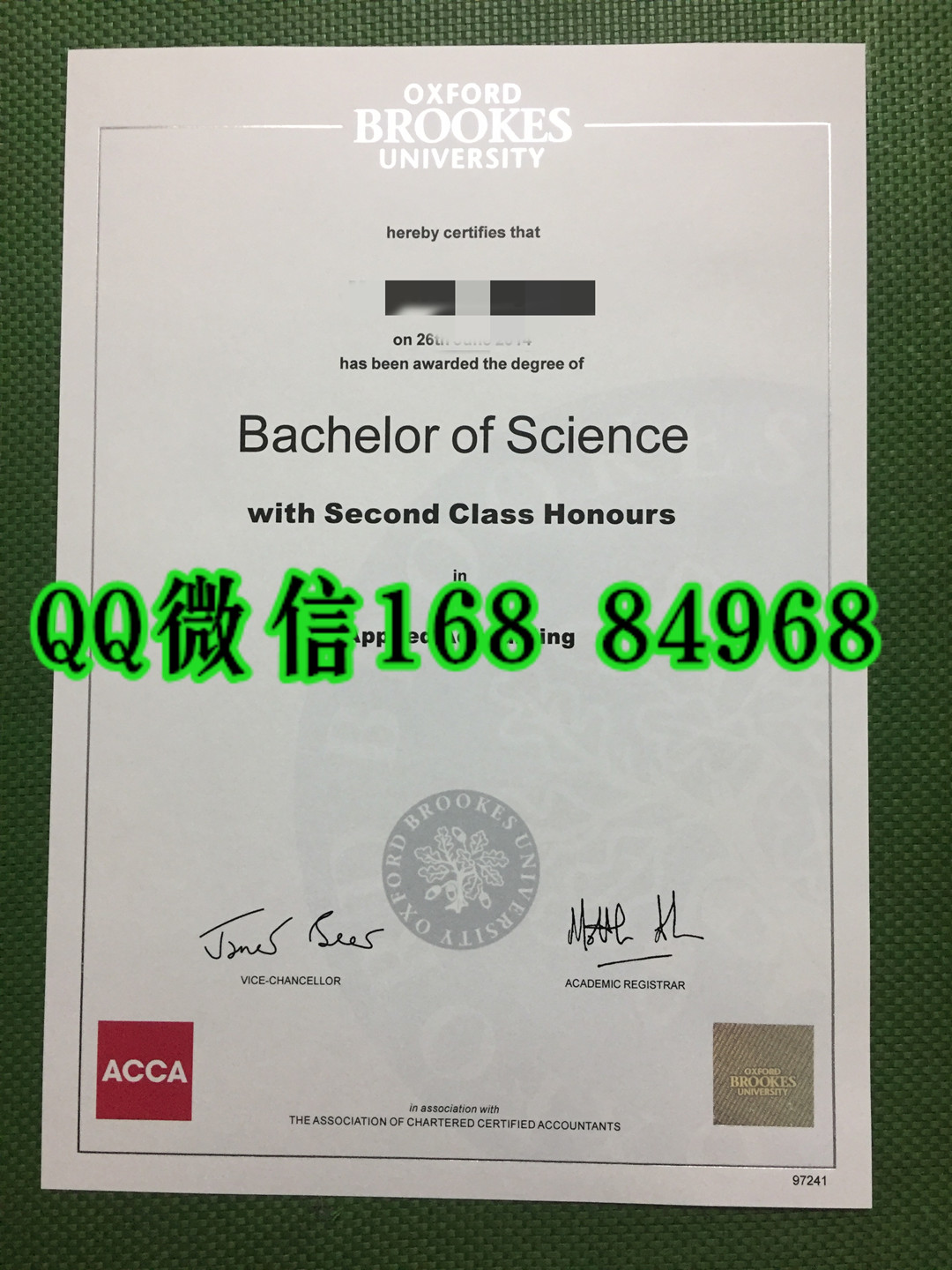 ACCA海外学历:2021年牛津布鲁克斯大学(OBU学位毕业证，Oxford Brookes University diploma degree