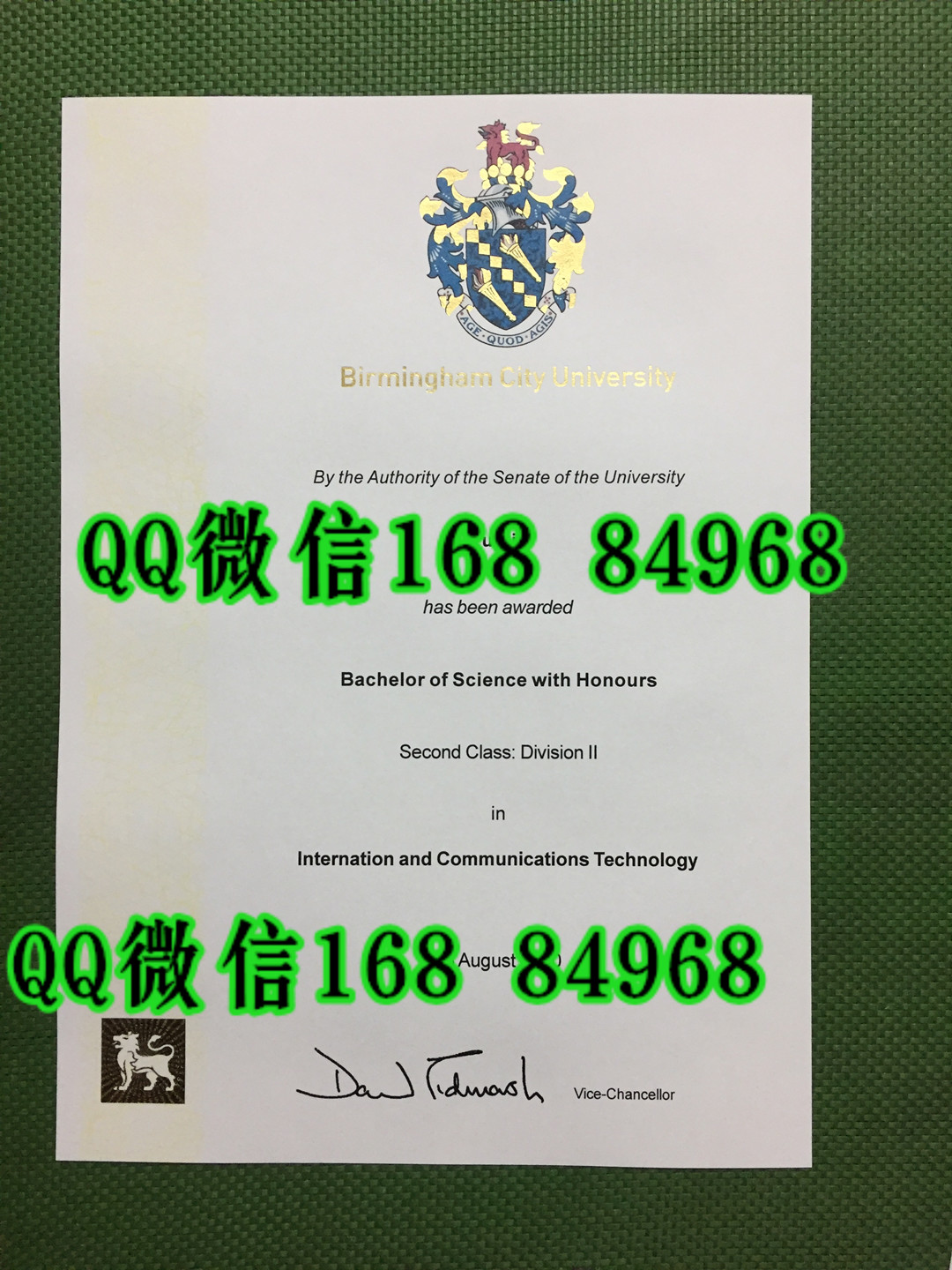 Birmingham City University diploma degree，伯明翰城市大学毕业证工艺赏析