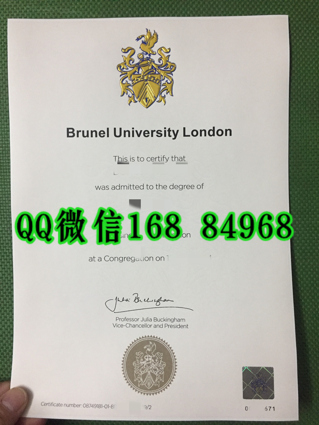 Brunel University London diploma degree，英国布鲁内尔大学学位毕业证烫金