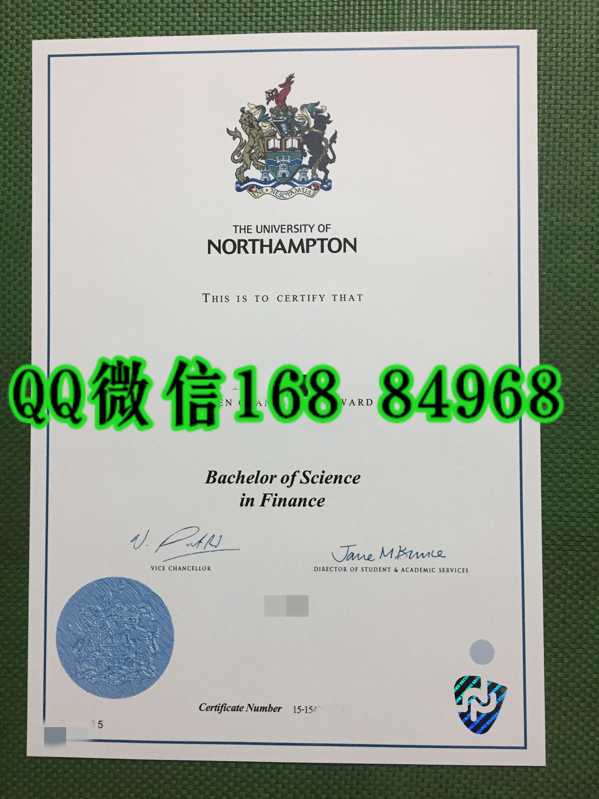 The University of Northampton bachelor degree_英国北安普顿大学学士毕业证