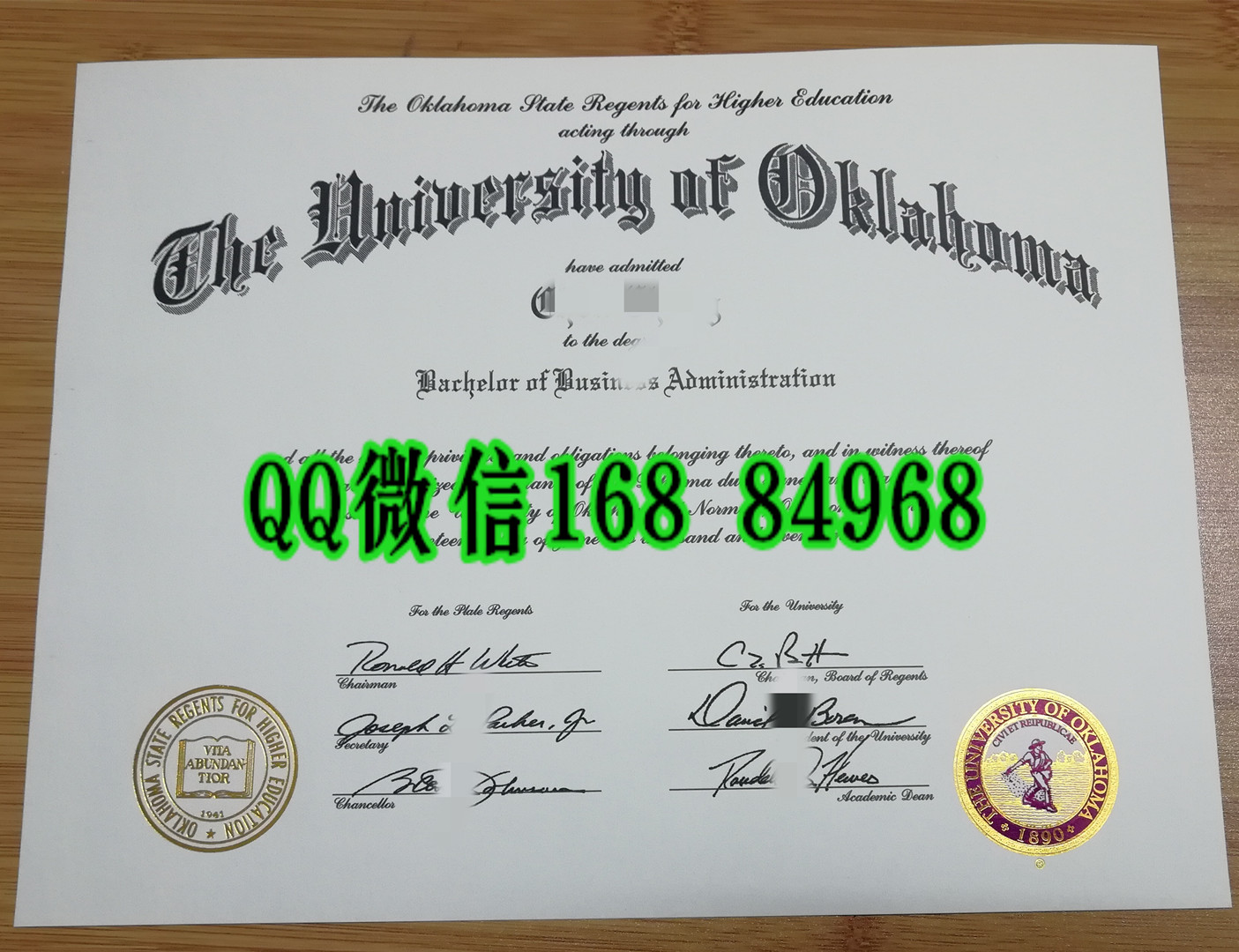 俄克拉荷马大学毕业证案例，university of oklahoma diploma degree