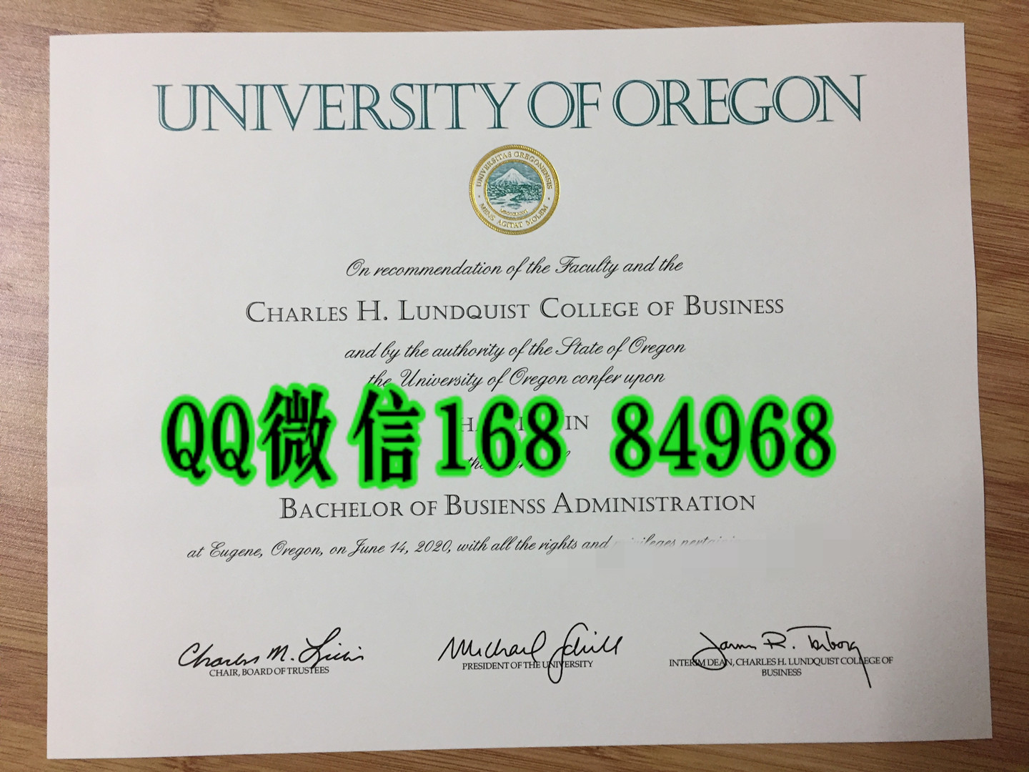 购买俄勒冈大学University of Oregon毕业证，University of Oregon diploma certificate