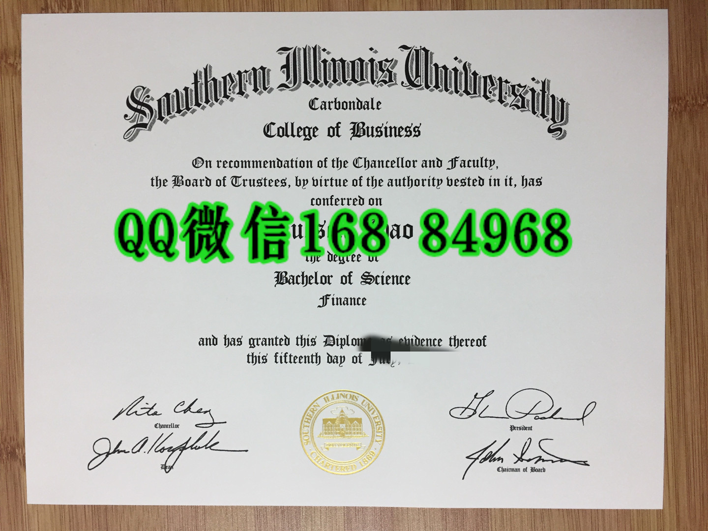 南伊利诺伊大学毕业证学位证，Southern Illinois University diploma certificate