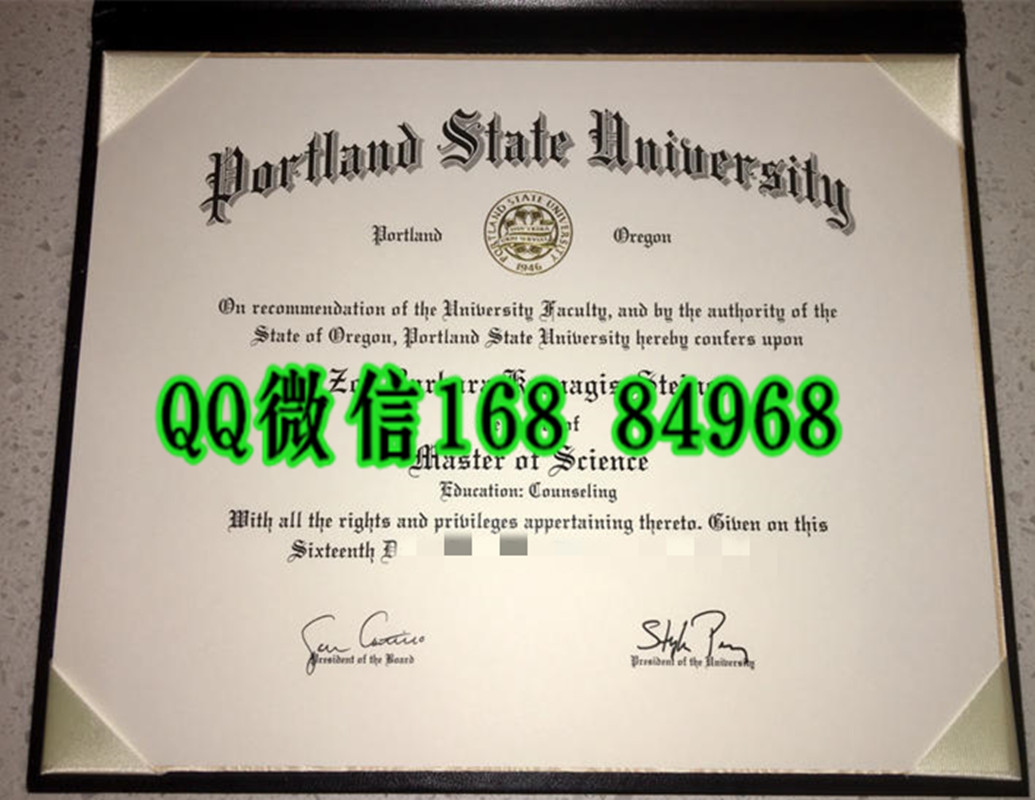 美国波特兰州立大学portland state university毕业证样式，美国大学毕业证样式