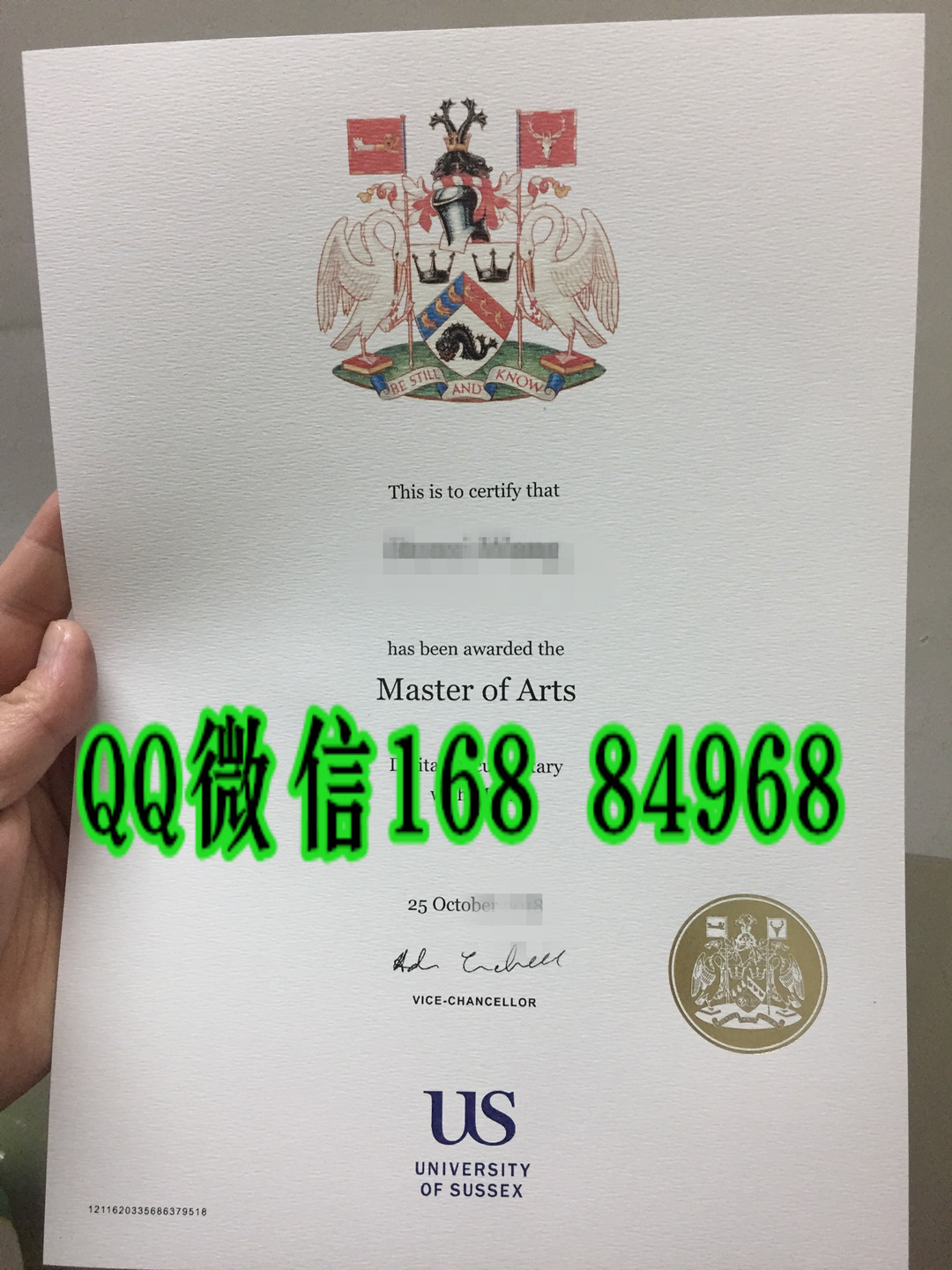 英国萨塞克斯大学毕业证，University of Sussex diploma