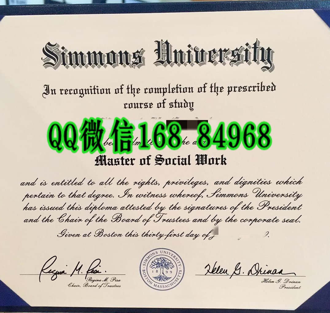 美国西蒙斯大学毕业证成绩单_Simmons University diploma certificate