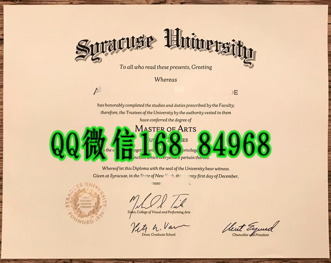 办理美国雪城大学毕业证成绩单，美国毕业证成绩单，Syracuse University diploma certificate