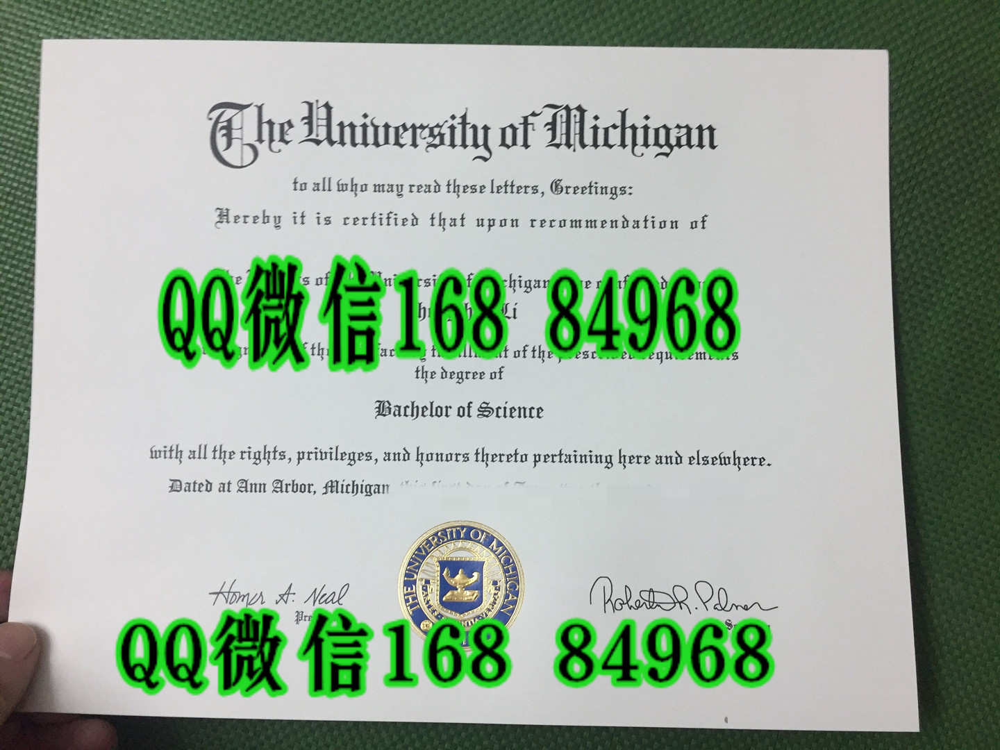 密歇根大学安娜堡分校毕业证，University of Michigan-Ann Arbor diploma degree