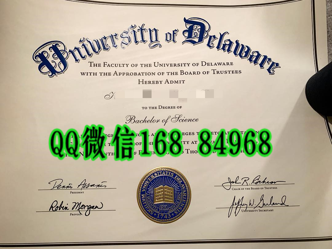 美国特拉华大学毕业证成绩单，University of Delaware diploma certificate