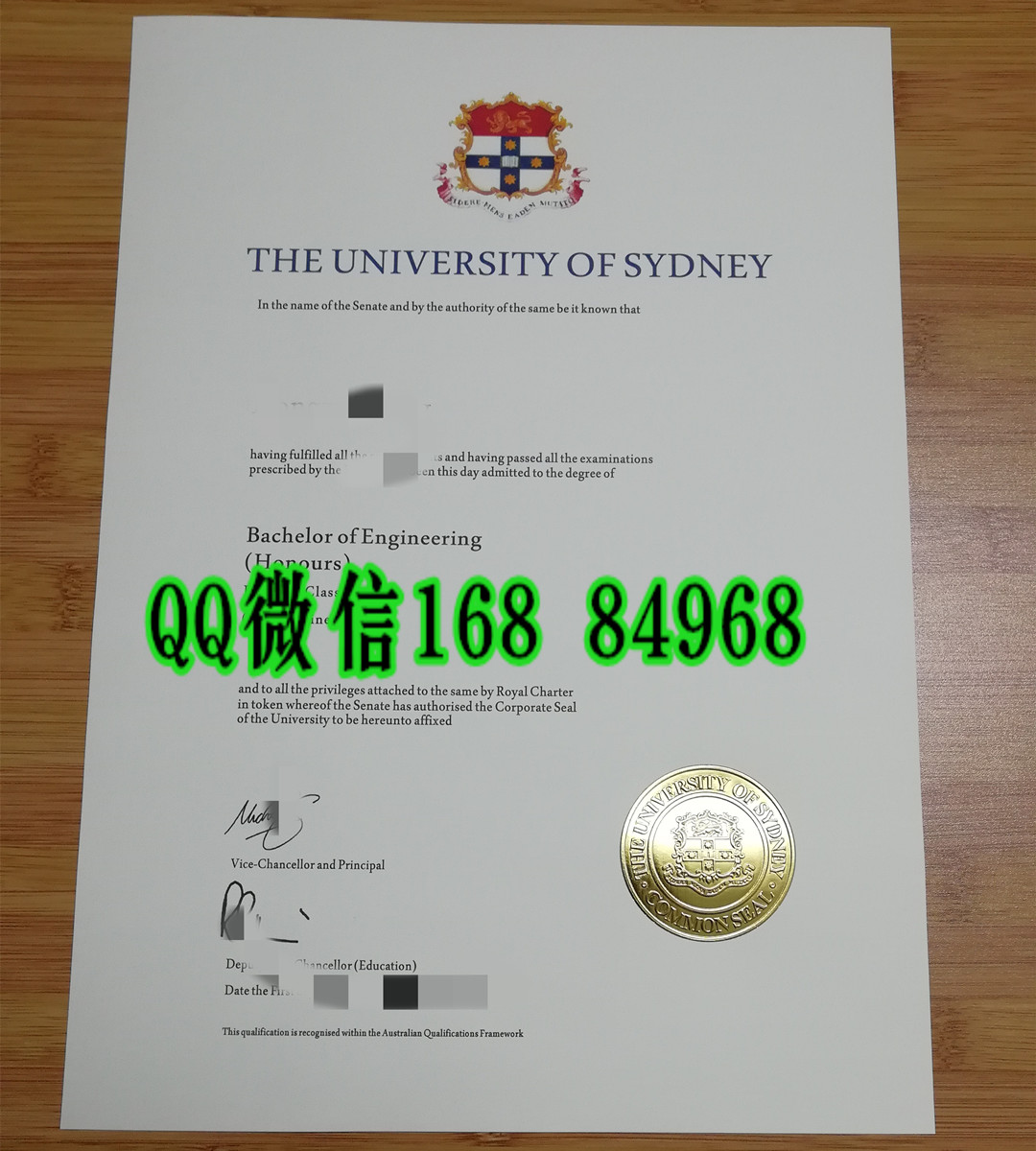 澳大利亚悉尼大学毕业证实拍大全，悉尼大学文凭留信网认证