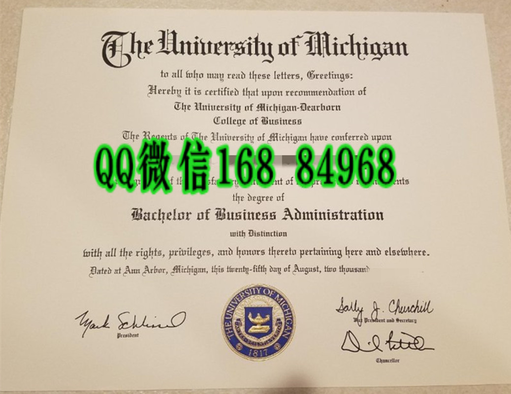 密歇根大学迪尔伯恩分校毕业证，University of Michigan-Dearborn diploma degree