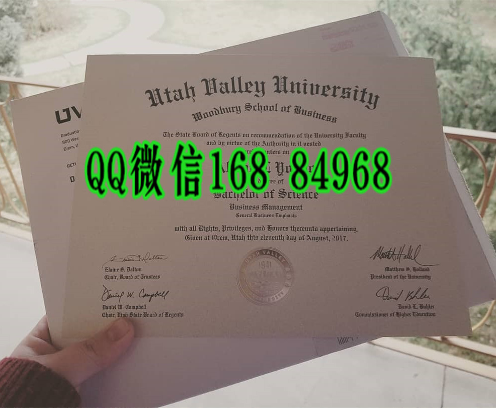 美国犹他谷州立大学毕业证，Utah Valley University diploma degree