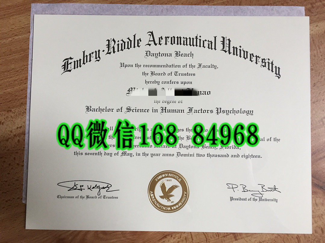 美国安博瑞德航空航天大学毕业证，Embry-Riddle Aeronautical University diploma degree