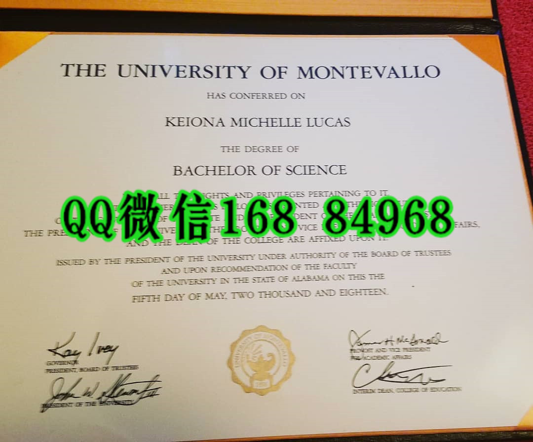 美国蒙特瓦洛大学毕业证成绩单，university of montevallo diploma degree