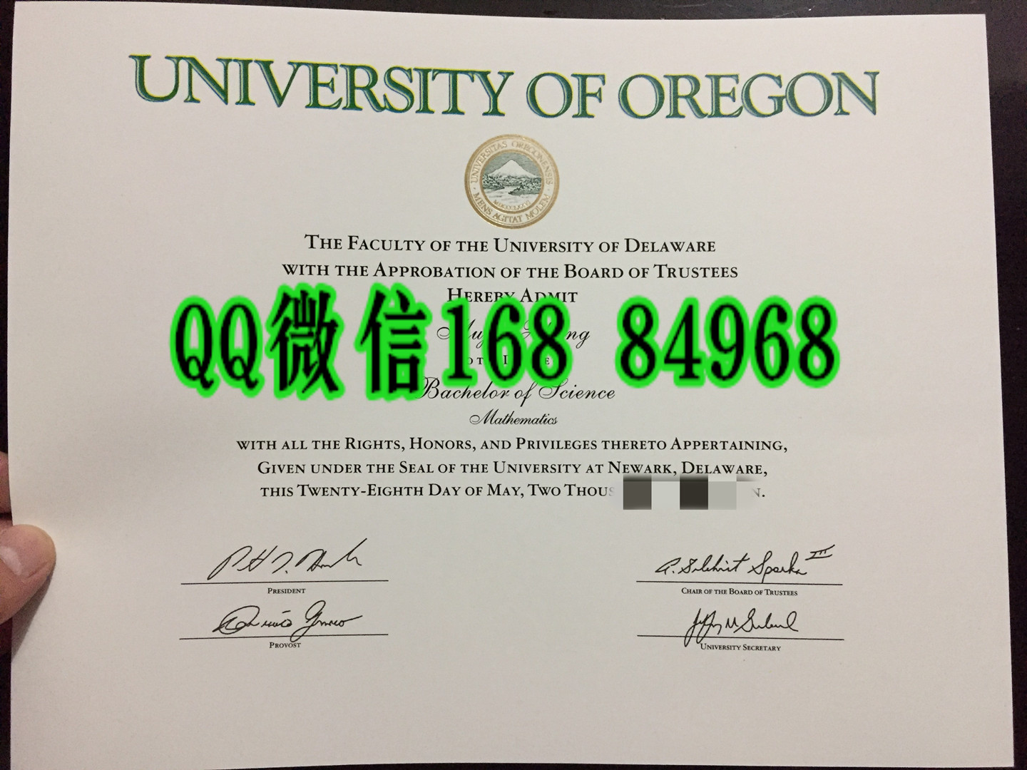 复制美国俄勒冈大学毕业证成绩单，University of Oregon diploma certificate