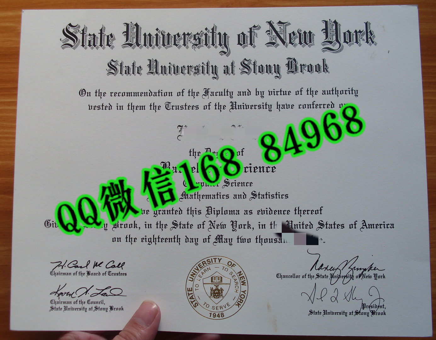 纽约州立大学石溪分校毕业证成绩单，纽约州立大学石溪分校学位证补办