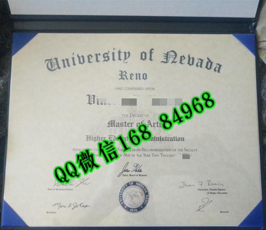 美国内华达大学雷诺分校毕业证成绩单，University of Nevada, Reno diploma