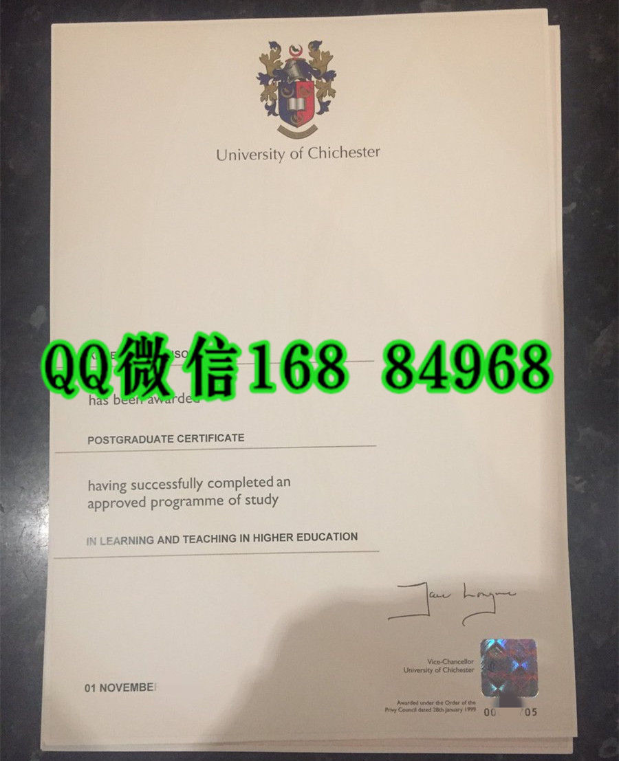 英国奇切斯特大学毕业证成绩单，University of Chichester diploma certificate