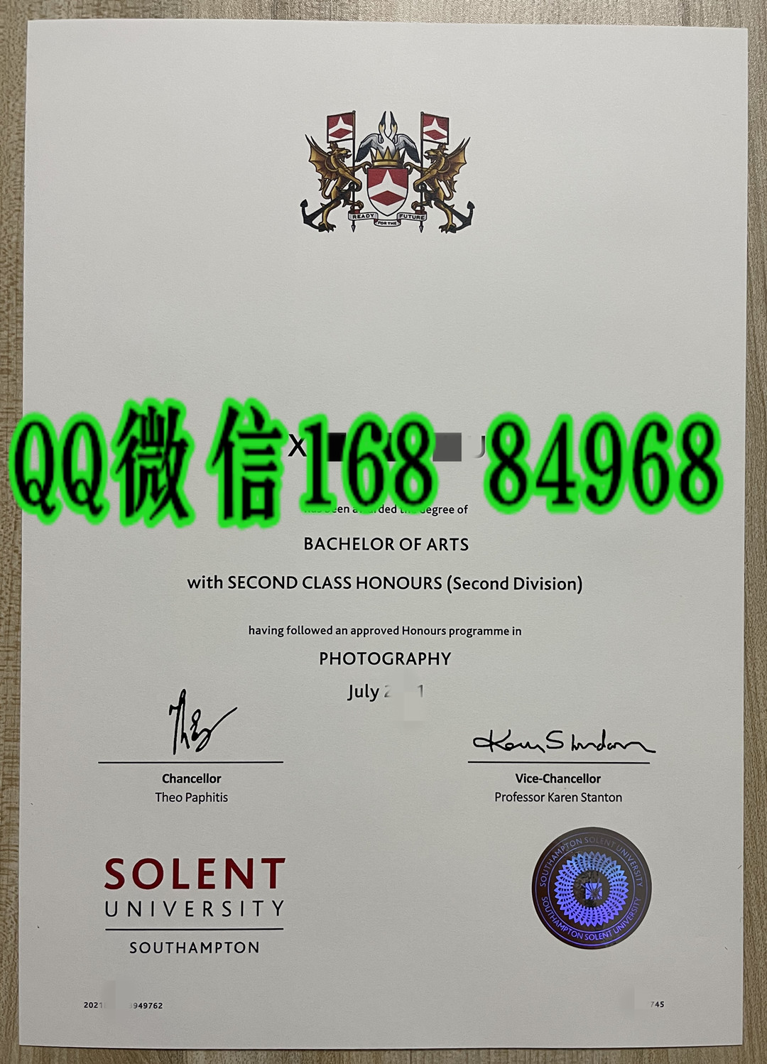 英国索伦特大学毕业证成绩单，solent university diploma degree