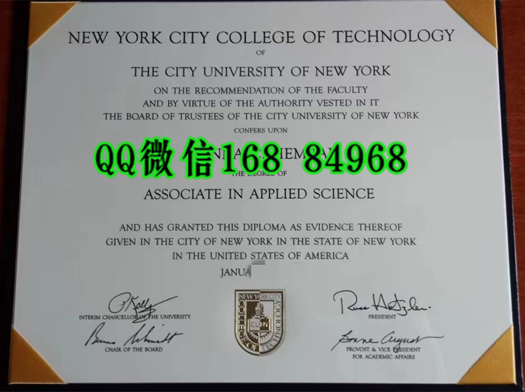 纽约城市技术学院毕业证，CUNY New York City College of Technology diploma