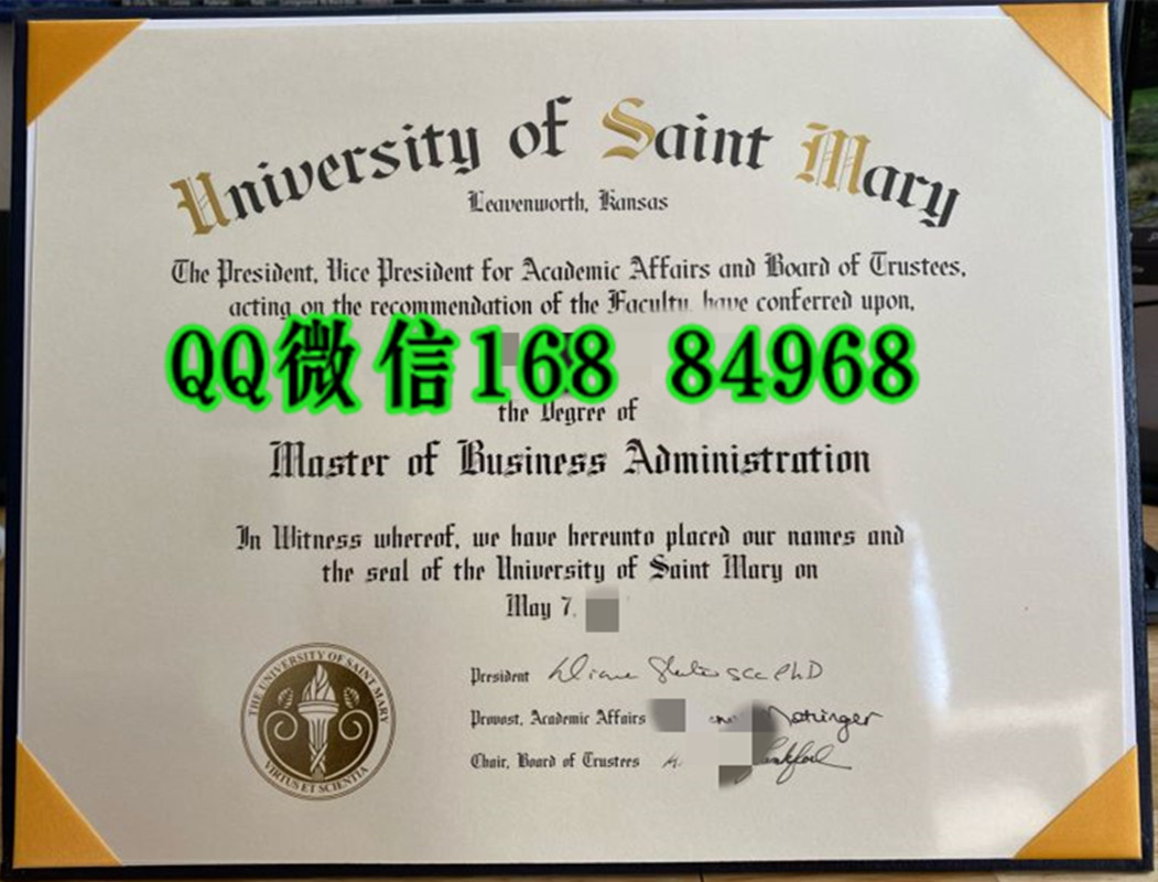 美国圣玛丽大学毕业证，university of saint mary diploma degree