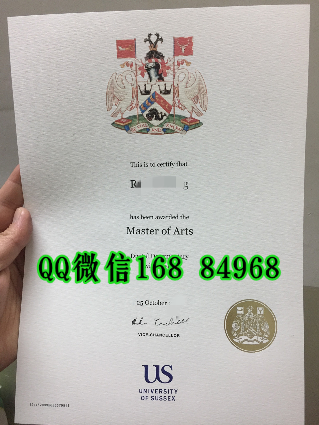 英国萨塞克斯大学毕业证，University of Sussex diploma