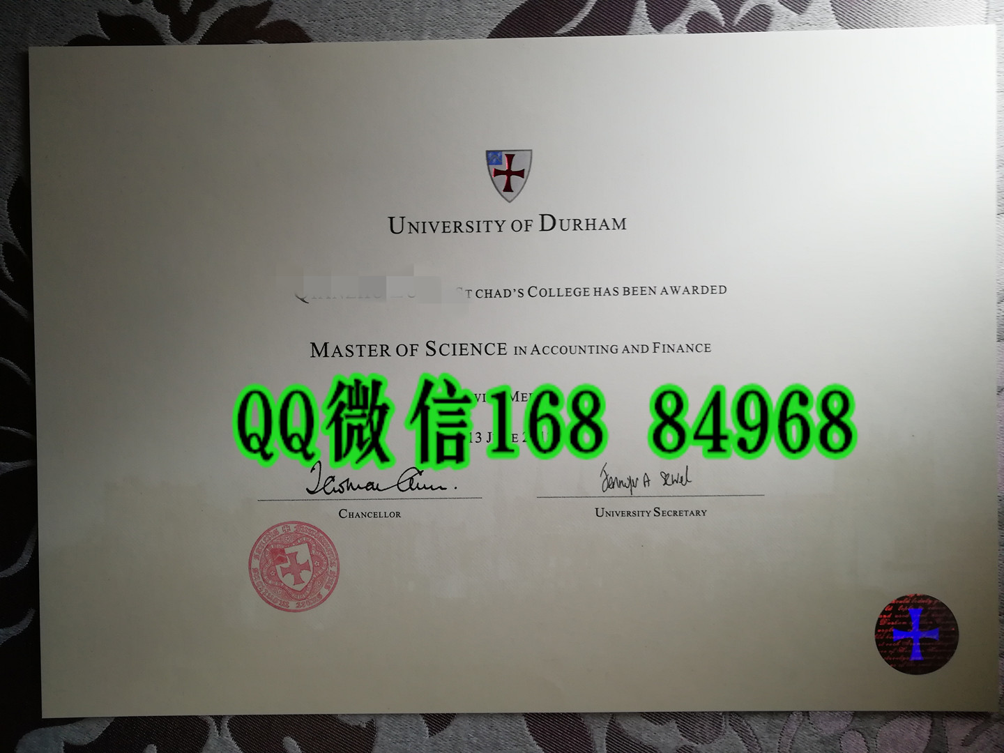 英国杜伦大学毕业证，University of Durham文凭学位证书制作难度