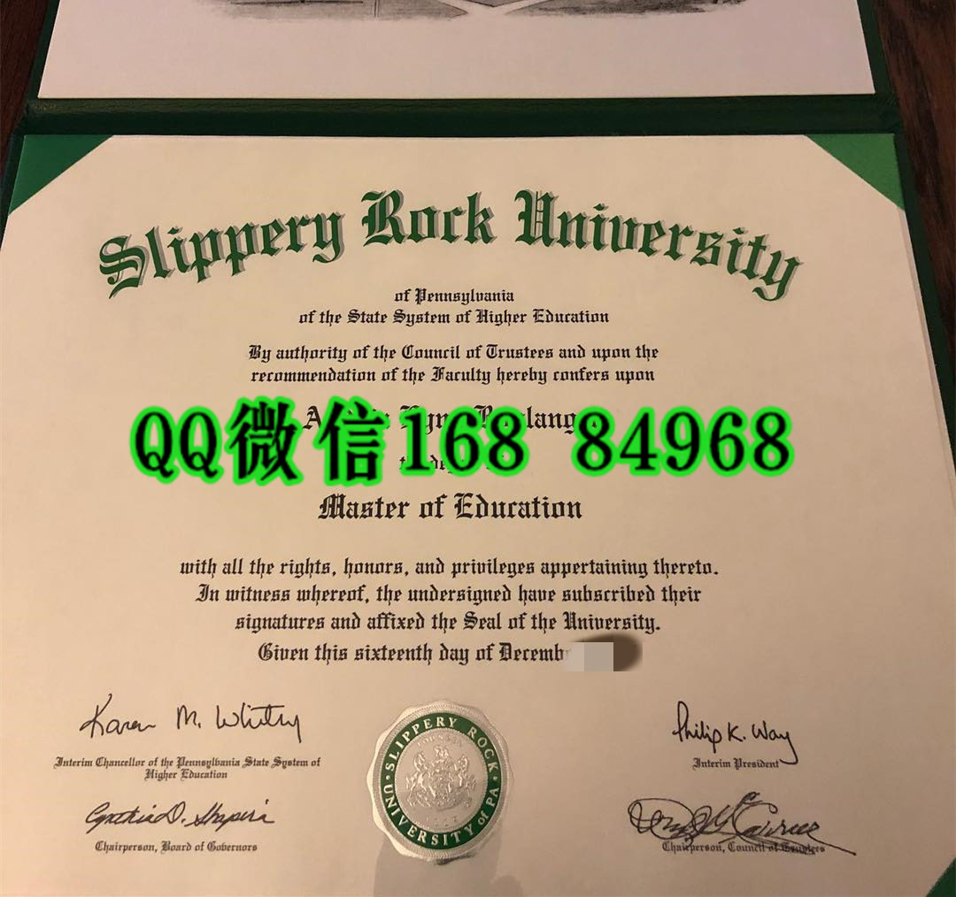 美国宾州滑石大学教育学硕士学位毕业，Slippery Rock University of Pennsylvania master degree