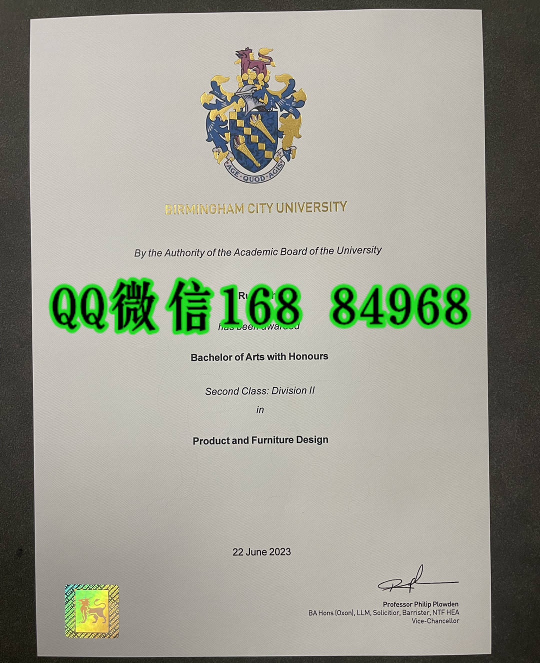 制作英国伯明翰城市大学毕业证成绩单留学材料，伯明翰城市大学文凭学历认证