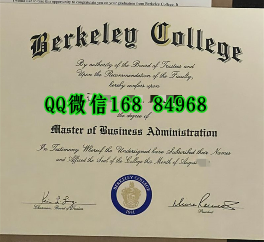 美国大学transcript，美国伯克利学院毕业证,Berkeley College transcript
