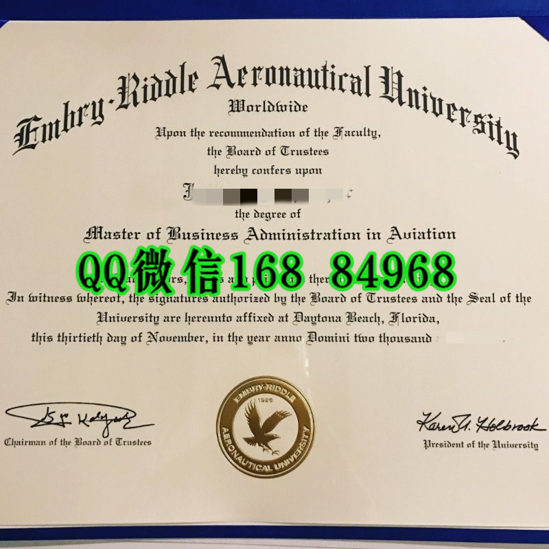 美国安柏瑞德航空大学毕业证，Embry Riddle Aeronautical University diploma