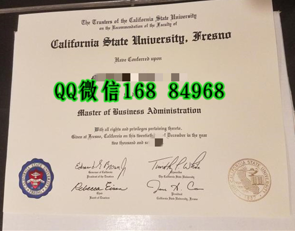 美国加州州立大学弗雷斯诺分校毕业证案例，California State University, Fresno diploma certificate