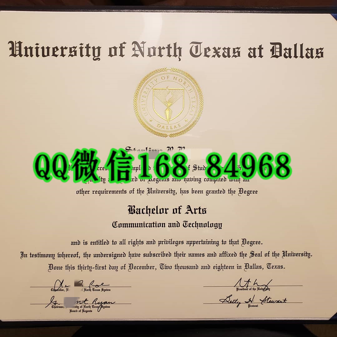 美国德克萨斯大学达拉斯分校毕业証The University of Texas at Dallas diploma