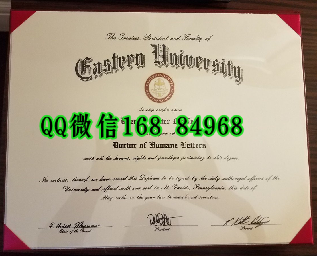 美国东部大学eastern University博士毕业证，eastern University degree