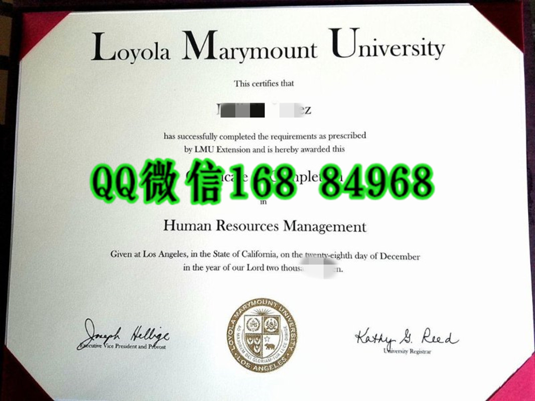 定制美国洛约拉马利蒙特大学Loyola Marymount University毕业证