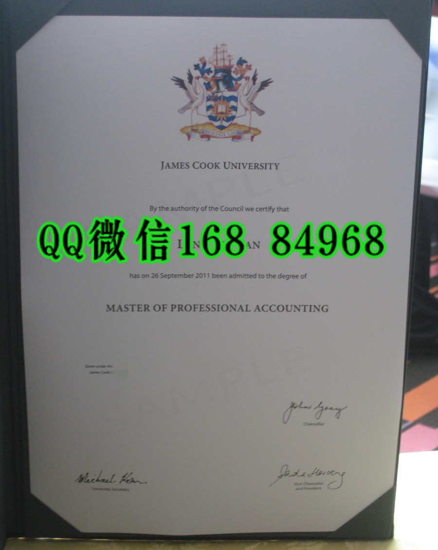 詹姆斯库克大学James Cook University毕业证实拍，澳大利亚JCU大学毕业证案例，James Cook University diploma