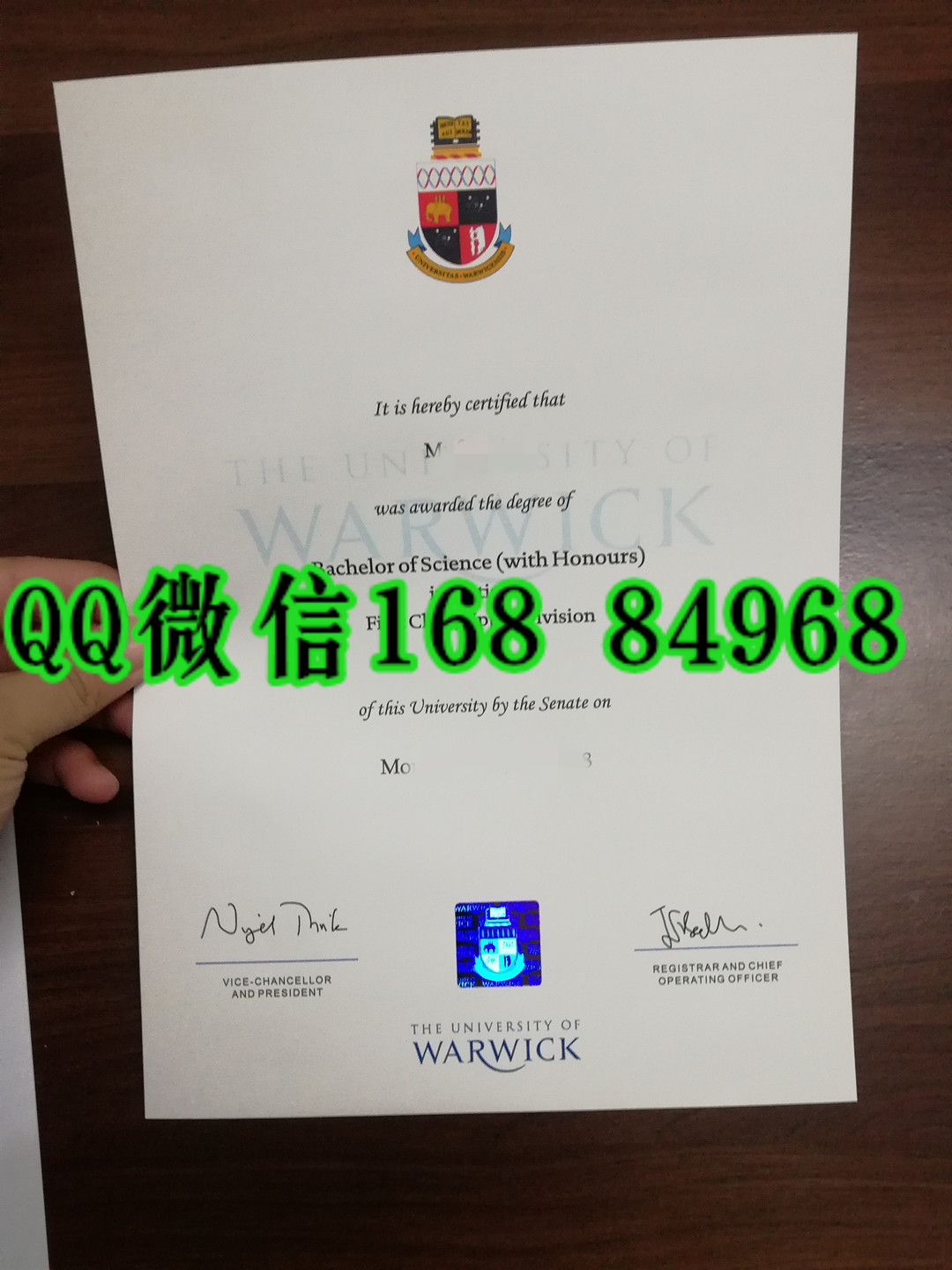 英国华威大学毕业证University of Warwick degree