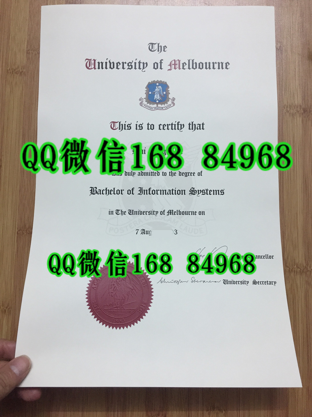 澳洲墨尔本大学商学硕士毕业证学位， University of Melbourne master degree