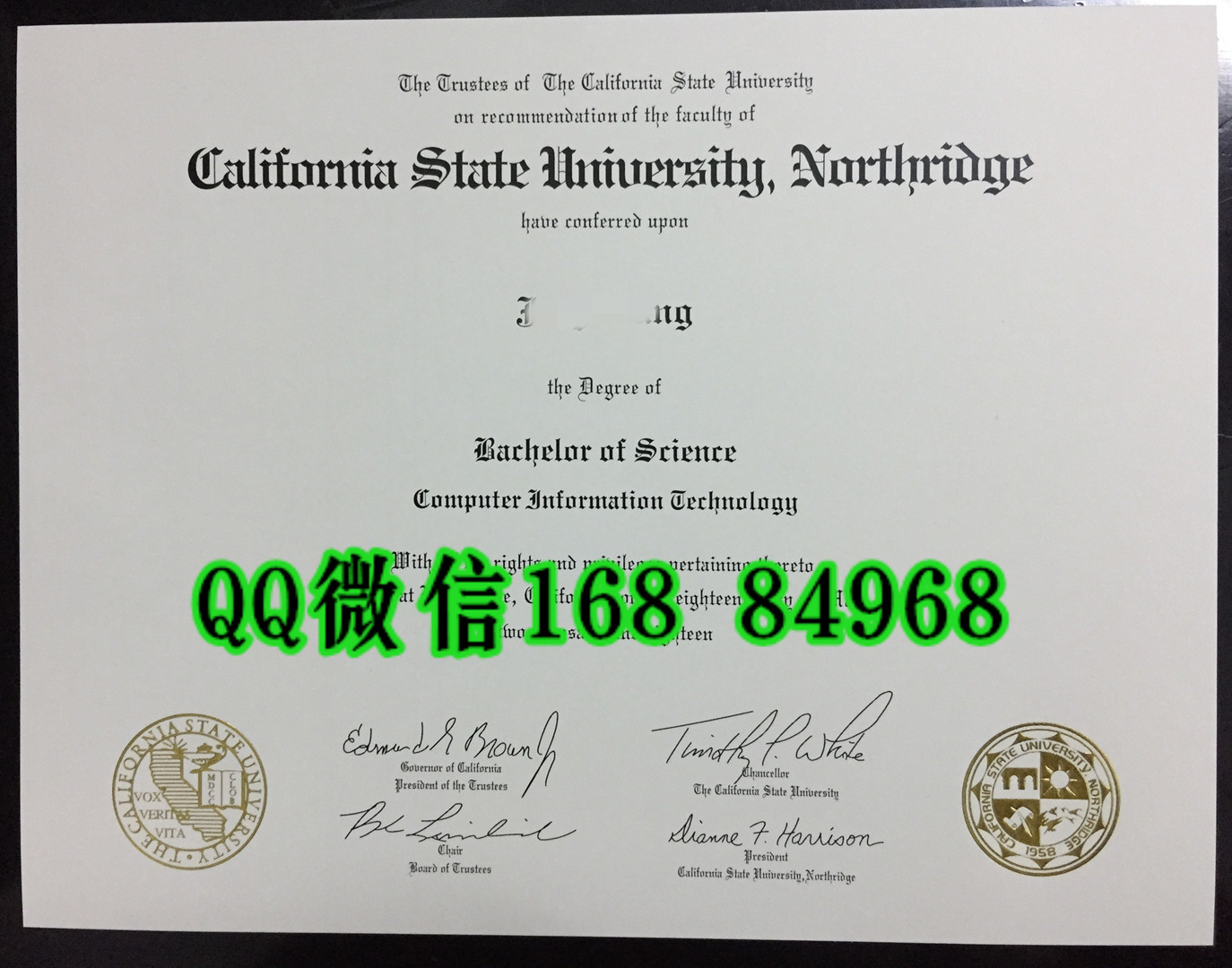 美国CSUN大学毕业证，加州州立大学北岭分校毕业证California State University，Northridge diploma