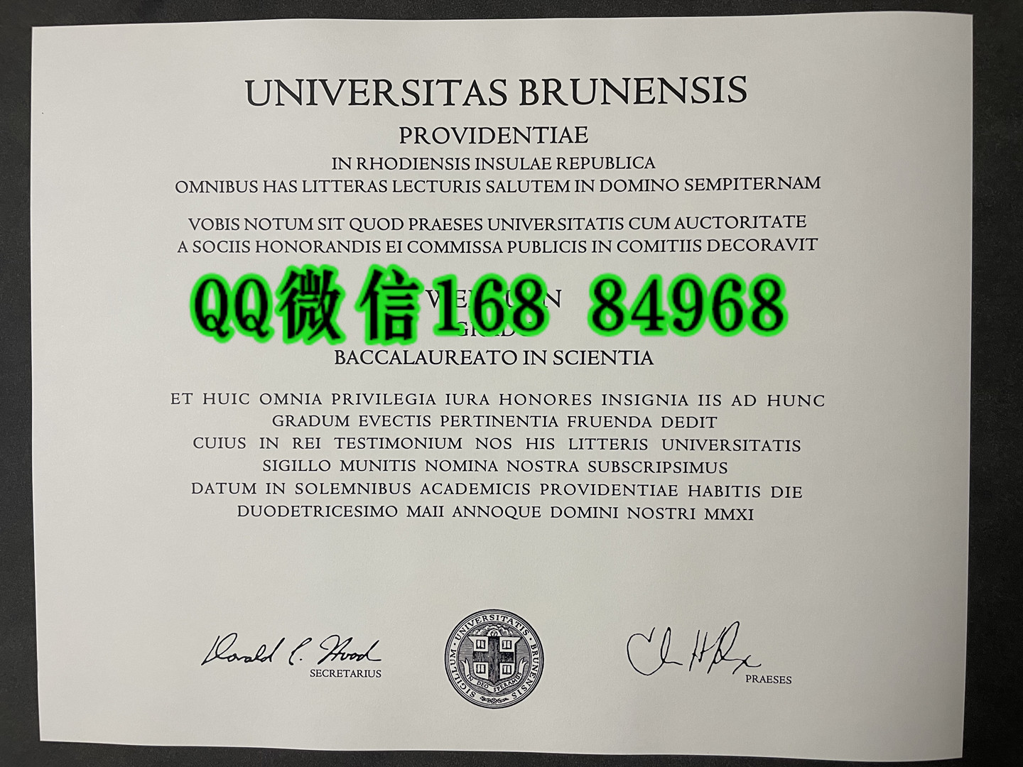 美国布朗大学brown university毕业证，brown university diploma