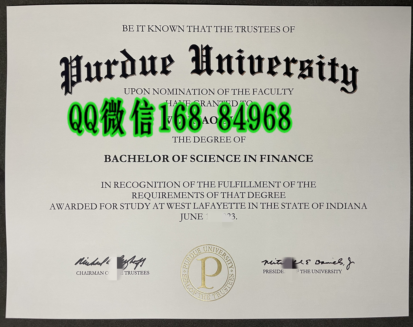 美国普渡大学purdue university毕业证，purdue university diploma degree
