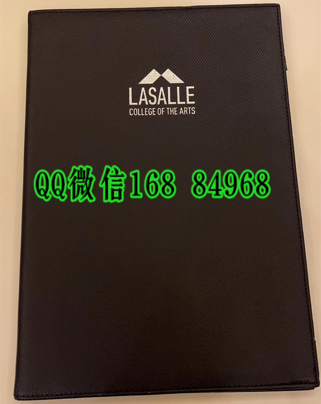 定制新加坡拉萨尔艺术学院毕业证外壳，LASALLE College of the Arts diploma Cover