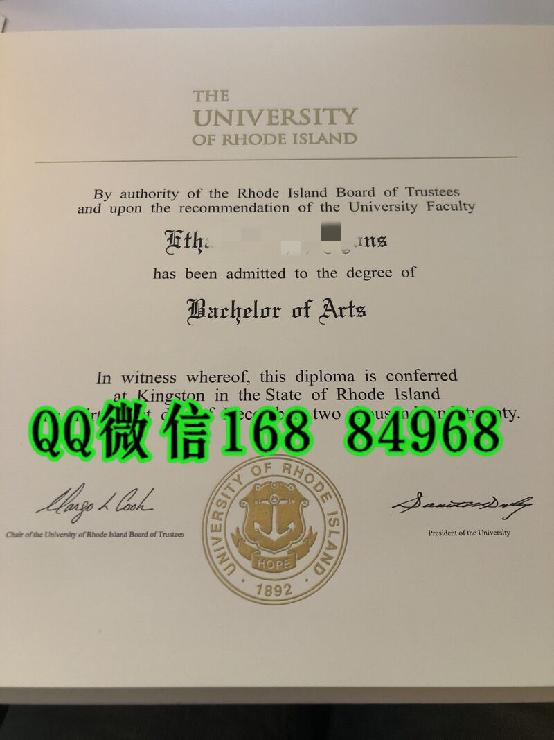 美国罗得岛大学毕业证成绩单，University of Rhode Island diploma degree