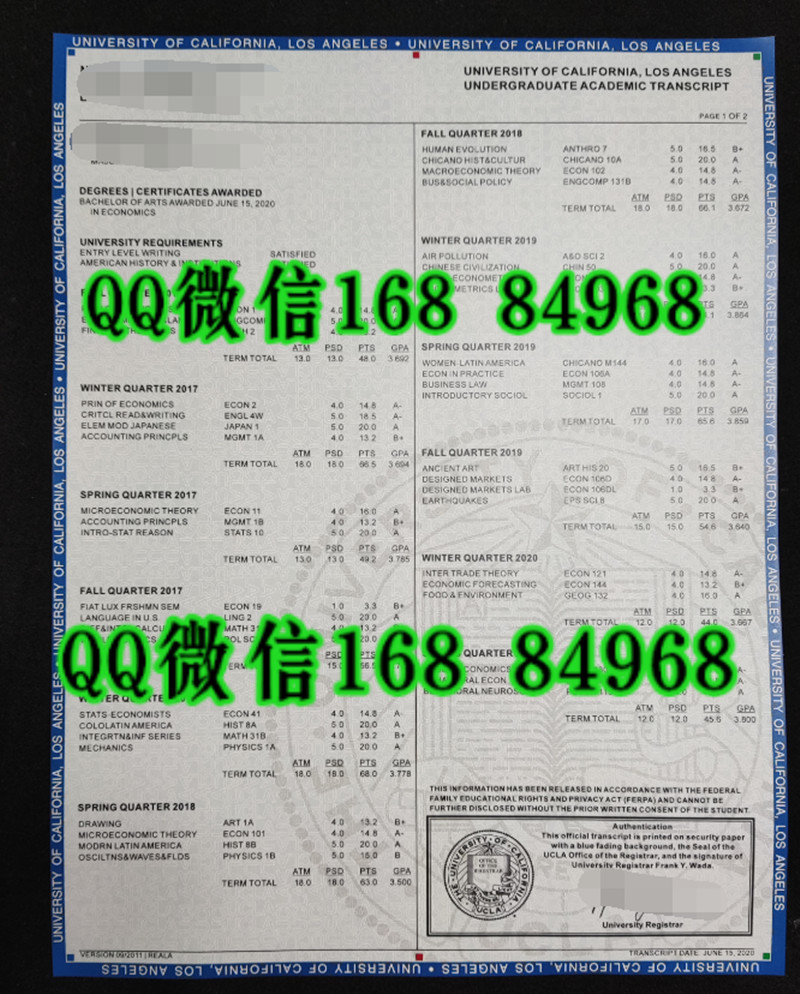 美国加州大学旧金山分校毕业证成绩单,定制美国大学毕业证